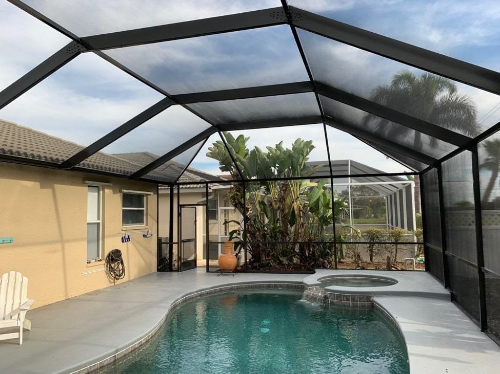 Featured Project: Pool Cage Restoration in Cape Coral, Florida - Gulf ...